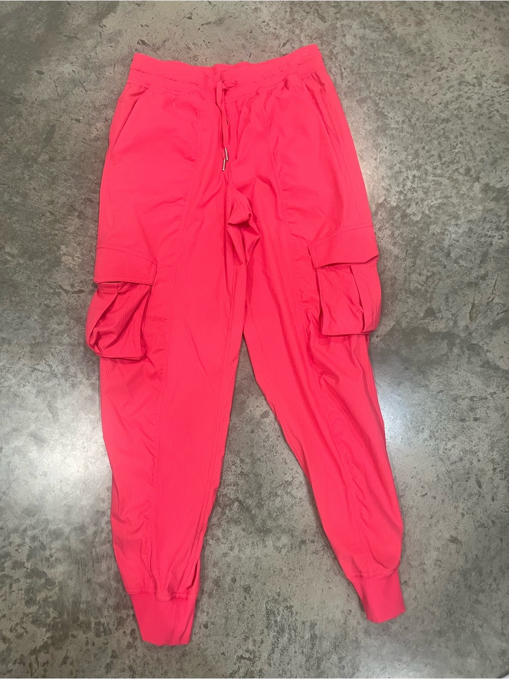 New. Lululemon Size S Hot Pink Cargo Jogger Pants